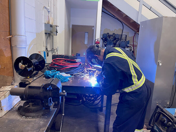 Skilled technicians for major repairs